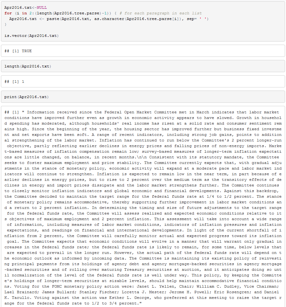 Web Scraping and Text Mining in R